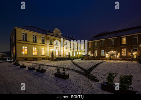 L'Allemagne, en Rhénanie du Nord-Westphalie, D-Herten-Westerholt, Vieux Village Westerholt, Alte Freiheit Westerholt, château, Château Hôtel et restaurant Banque D'Images