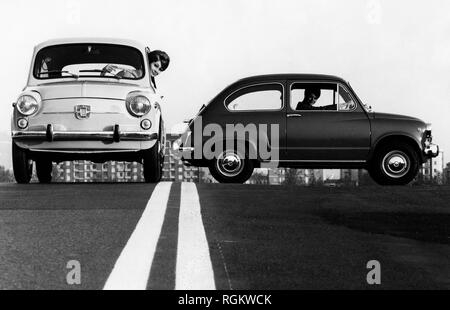 Fiat 600 d, 1966 Banque D'Images