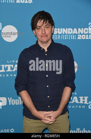 Park City, Utah, USA. 29 janvier, 2019. Abe Forsythe assiste à la 'Petits monstres' Premiere pendant le Festival du Film de Sundance 2019 au Théâtre Marc le 29 janvier 2019 à Park City, Utah. Photo : imageSPACE/MediaPunch MediaPunch Crédit : Inc/Alamy Live News Banque D'Images