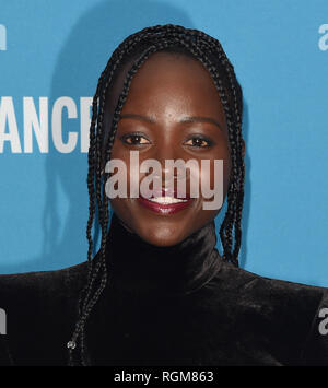 Park City, Utah, USA. 29 janvier, 2019. Lupita Nyong'o participe à la 'Petits monstres' Premiere pendant le Festival du Film de Sundance 2019 au Théâtre Marc le 29 janvier 2019 à Park City, Utah. Photo : imageSPACE/MediaPunch MediaPunch Crédit : Inc/Alamy Live News Banque D'Images