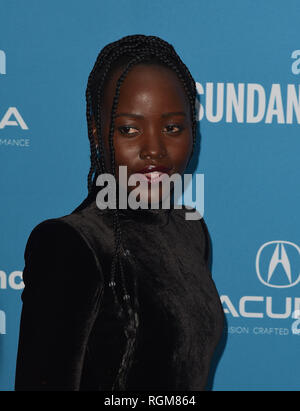 Park City, Utah, USA. 29 janvier, 2019. Lupita Nyong'o participe à la 'Petits monstres' Premiere pendant le Festival du Film de Sundance 2019 au Théâtre Marc le 29 janvier 2019 à Park City, Utah. Photo : imageSPACE/MediaPunch MediaPunch Crédit : Inc/Alamy Live News Banque D'Images