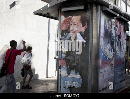 Caracas, Venezuela. 30Th Jan, 2019. Rues de la ville de Caracas, à Caracas, Venezuela, le 30 janvier 2019. Credit : Elyxandro Cegarra/ZUMA/Alamy Fil Live News Banque D'Images