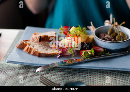 Delicous plaqué, mais unstaged, de l'alimentation. Banque D'Images