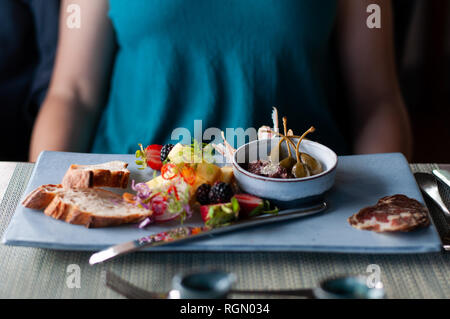 Delicous plaqué, mais unstaged, de l'alimentation. Banque D'Images