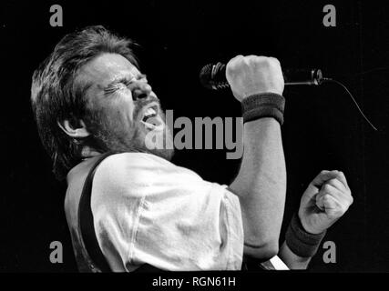 Bob Seger en concert au Fleet Center de Boston MA USA Fév 29 ,1996 photo de Bill belknap Banque D'Images
