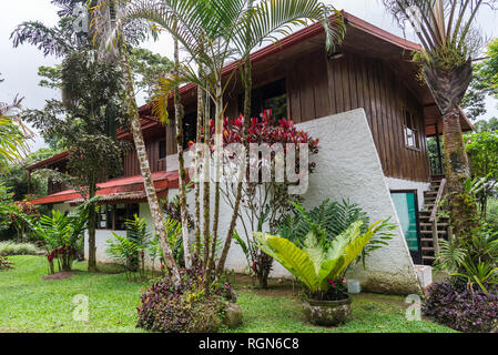 Rancho Naturalista, un éco-lodge au Costa Rica, Amérique centrale. Banque D'Images