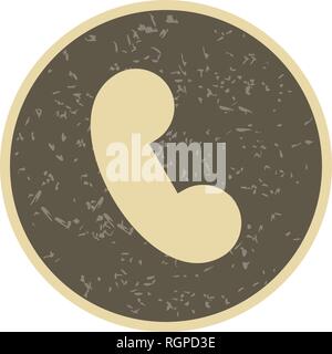 Vecteur d'appel Icône Icône Sign Vector Illustration pour utilisation personnelle et commerciale... L'icône de la mode Look propre... Illustration de Vecteur