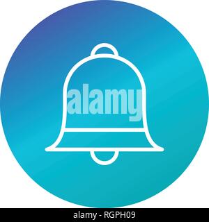 L'icône de notification l'icône vecteur signe d'illustration vectorielle pour utilisation personnelle et commerciale... L'icône de la mode Look propre... Illustration de Vecteur