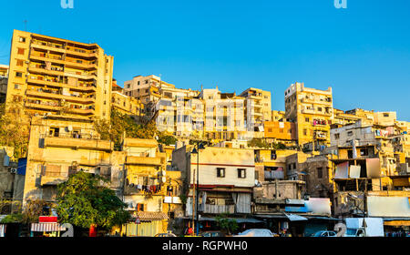 Vue de Tripoli, la deuxième ville en importance au Liban Banque D'Images