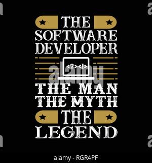 Citation du jour de père et dit : bon pour imprimer Illustration de Vecteur