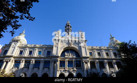 Poste & Telegraph Building 1922 Valencia Espagne Banque D'Images