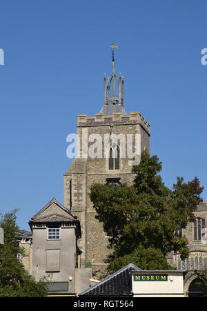 Sainte-Marie La Vierge, Diss, Norfolk, Angleterre. Banque D'Images