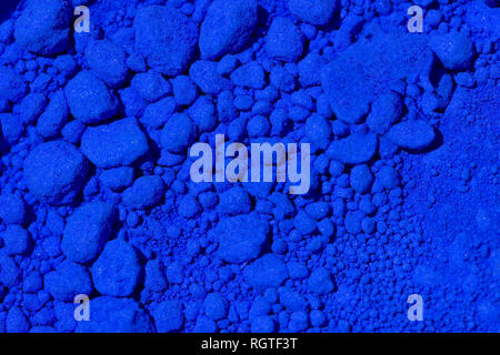 Pigment bleu ultramarine comme arrière-plan Banque D'Images