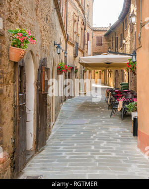 Panicale, village idyllique dans la province de Pérouse, Ombrie, Italie. Banque D'Images