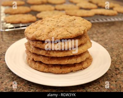 Des biscuits frais Banque D'Images