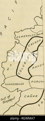 . Bulletin. De l'ethnologie. Carte 6.-l'trijared native avec les données fournies par Paul KirchhofE face (p. 350). Veuillez noter que ces images sont extraites de la page numérisée des images qui peuvent avoir été retouchées numériquement pour plus de lisibilité - coloration et l'aspect de ces illustrations ne peut pas parfaitement ressembler à l'œuvre originale.. Smithsonian Institution. Bureau of American Ethnology. Washington : G. P. O. Banque D'Images