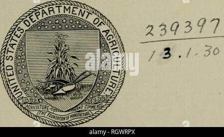 . Bulletin. 1901-13. L'agriculture ; l'Agriculture. Département américain de l'agriculture. BUREAU DE L'INDUSTRIE DES PRODUITS- BULLETIN N° 86. B. T. GALLOWAY, chef jo Bureau. L'AGRICULTURE SANS IRRIGATION DANS LE DÉSERT DU SAHARA. THOMAS H. KEARNEY. Physiologiste de l'exercice. Les enquêtes pathologiques et physiologiques. Publié le 16 novembre 1905.. WASHINGTON : Imprimerie du gouvernement. 1905.. Veuillez noter que ces images sont extraites de la page numérisée des images qui peuvent avoir été retouchées numériquement pour plus de lisibilité - coloration et l'aspect de ces illustrations ne peut pas parfaitement ressembler à l'œuvre originale.. United Banque D'Images