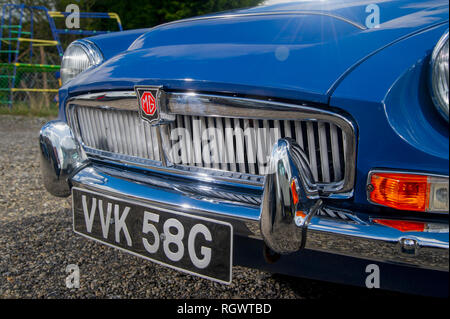 1969 convertible voiture britannique classique MGC Banque D'Images