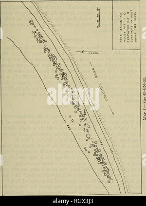 . Bulletin. De l'ethnologie. Riv. Bas. Sur. Pap. No 23] SHINEB 199-Réservoir de McNARY. Veuillez noter que ces images sont extraites de la page numérisée des images qui peuvent avoir été retouchées numériquement pour plus de lisibilité - coloration et l'aspect de ces illustrations ne peut pas parfaitement ressembler à l'œuvre originale.. Smithsonian Institution. Bureau of American Ethnology. Washington : G. P. O. Banque D'Images