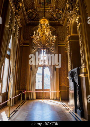 France, 7 mai : vue de l'intérieur du célèbre Palais Garnier le 7 mai 2018 à France Banque D'Images