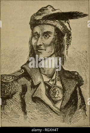 . Bulletin. De l'ethnologie. 714 TECUMIGIZHTK-TEDY DSK UTTa tS. A. H.. Gecualme-Orozco y Berra, geog., 280,1864 (mis- imprimer). . Jecualme MotaPadi-11a mal cité, ibid., 277. . Tecualmes-Mota Padilla (1742), Conq. Nueva Galicia, 21, 1872. Tecumigizhik. Voir l'Tikumigizhik. Tecumseh (Tikamthi Tecurn ou correctement- tha : 'Celui qui pas^ses voyage espace intermédiaire d'un point à un autre, j'. e. les ressorts (Jones) ; le nom indique que le propriétaire appartient à la gens de la Grande Panthère médecine, ou météore, d'où les interprétations "Crouching Panther' et 'Sshooting star'). Un célèbre Shaw- nee chef, né en Banque D'Images