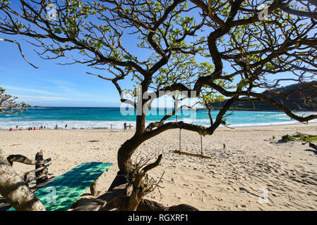 Belle Blue Lagoon (Maira-ira) Plage, Pagudpud, Ilocos Norte, Philippines Banque D'Images