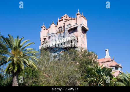 Tour de la terreur, MGM Studios Walt Disney, Orlando, Floride, USA Banque D'Images