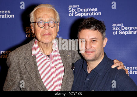 New York, USA. 01 Mar, 2017. au Mercredi 1 mars 2017 "six degrés de séparation' Cast Accueil à la nouvelle 42e Rue Studios de New York, USA. Crédit : Steve Mack/S.D. Mack Photos/Alamy Banque D'Images