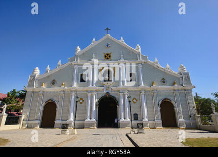 La Cathédrale St Paul, Vigan, Ilocos Sur, Philippines Banque D'Images