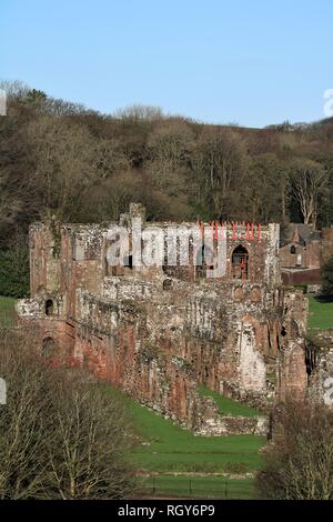 Royaume-uni l''Abbaye de Furness, Barrow in Furness , Cumbria. Vue sur l''Abbaye de Furness. Péninsule de Furness. Banque D'Images