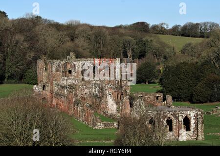 Royaume-uni l''Abbaye de Furness, Barrow in Furness , Cumbria. Vue sur l''Abbaye de Furness. Péninsule de Furness. Banque D'Images