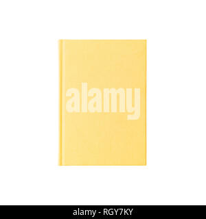 Ordinateur portable livre isolé planner brillant couleur sur fond blanc Banque D'Images