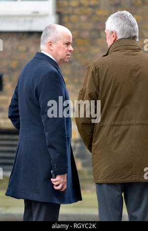 Robbie Gibb (Downing Street Communications) à Downing Street, jan 2019 Banque D'Images