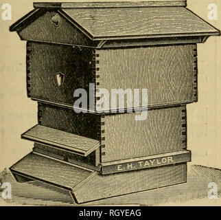 . British bee journal &AMP ; conseiller les apiculteurs. Les abeilles. British Bee Journal et conseiller technique des apiculteurs, le 17 septembre. 1908.] 19e édition. 69e mille. BRITISH. Les apiculteurs' GUIDE D'ADRESSES. Par T. W. Cowan, F.L.S., &amp;c. Plus de 150 illustrations, dont des blocs de demi-ton à partir de Photos. Couvre de papier, 1 s. 6d. net ; l'affranchissement 2id. Couvre l'art, 2s. 6 d. ; 3d-net- Paiement sur commande. BEE JOURNAL &AMP ; RECORD OFFICE, 8, Henrietta Street, Covent Garden, W.C. Bilournal britannique et conseiller technique des apiculteurs. Créé en 1873. A. Journal hebdomadaire consacrée aux intérêts du temps o:Â£ les apiculteurs, édité par T. Banque D'Images