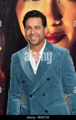 Los Angeles, USA. 30 janvier, 2019. Jon Huertas lors de la première mondiale de "Miss Bala" au Regal LA Live. Photo : Paul Smith/Featureflash Crédit : Paul Smith/Alamy Live News Banque D'Images