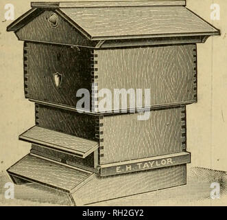 . British bee journal &AMP ; conseiller les apiculteurs. Les abeilles. British Bee Journal et conseiller technique des apiculteurs, le 23 juillet 1908.] 19e édition. 69e mille. Les apiculteurs britanniques' GUIDE D'ADRESSES. Par T. W. Cowan, F.L.S., &amp;c. Plus de 150 illustrations, dont des blocs de demi-ton à partir de Photos. Couvre de papier, 1".. 6d. net ; l'affranchissement 2id. Couvre l'art, 2s. 6 d. ; 3d-net- Paiement sur commande. BEE JOURNAL &AMP ; RECORD OFFICE, 8, Henrietta Street, Covent Garden, W.C. British Bee Journal et conseiller technique des apiculteurs. Créé en 1873. -K. Journal hebdomadaire consacré -à l'intérêt de l'Apiculture, heepers Edited bv T. W. C Banque D'Images