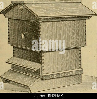 . British bee journal &AMP ; conseiller les apiculteurs. Les abeilles. British Bee Journal et conseiller technique des apiculteurs, le 9 juillet 1908.] 19e édition. 69e mille. Les apiculteurs britanniques' GUIDE D'ADRESSES. Par T. W. Cowan, F.L.S., &amp;c. Plus de 150 illustrations, dont des blocs de demi-ton à partir de Photos. Couvre de papier, est. 6 d. ; 2d-net. Couvre l'art, 2s. 6D.net ; 3d'affranchissement. Paiement sur commande. BEE JOURNAL &AMP ; RECORD OFFICE, 8, Henrietta Street, Covent Garden, W.C. British Bee Journal et conseiller technique des apiculteurs. Créé en 1873. Un journal hebdomadaire consacrée à l'intérêt des apiculteurs. Édité par T. W. Cowan, F Banque D'Images