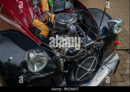 1980 Citroën 2CV Charleston voiture française classique Banque D'Images