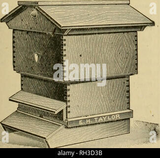 . British bee journal &AMP ; conseiller les apiculteurs. Les abeilles. British Bee Journal et conseiller technique des apiculteurs, le 13 août 1908.] 19e édition. 69e mille. Les apiculteurs britanniques' GUIDE D'ADRESSES. Par T. W. Cowan, F.L.S., &amp;c. Plus de 150 illustrations, dont des blocs de demi-ton à partir de Photos. Couvre de papier, est. 6d. net ; 2-d'affranchissement . Couvre l'Art, 2 s, 6 d. ; 3d-net- Paiement sur commande. BEE JOURNAL &AMP ; RECORD OFFICE. 8. Henrietta St.. Covent Garden. W.C. British Bee Journal et conseiller technique des apiculteurs. Créé en 1873. &Amp ; Journal hebdomadaire consacrée à l'intérêt d'apiculteurs, édité par T. Banque D'Images