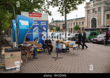 IWANO- FRANKIWSK, UKRAINE - Mai 1, 2017 ; Banque D'Images