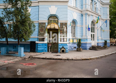 IWANO- FRANKIWSK, UKRAINE - Mai 1, 2017 ; Pub Whisky l'PSE Banque D'Images