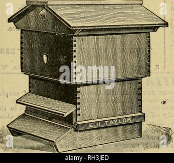 . British bee journal &AMP ; conseiller les apiculteurs. Les abeilles. British Bee Journal et conseiller technique des apiculteurs, le 17 décembre 1908.] 19e édition. 69e mille. Les apiculteurs britanniques' GUIDE D'ADRESSES. Par T. W. Cowan, F.L.S., &amp;c. Plus de 150 illustrations, dont des blocs de demi-ton à partir de Photos. Couvre de papier, est. 6D.net ; 2*d'affranchissement. Couvre l'Art, 2*. 6 d. ; 3d-net. Casta avec ordre. BEE JOURNAL &AMP ; RECORD OFFICE, 8, Henrietta 5t., Covent gardent W.C. British Bee Journal et conseiller technique des apiculteurs. Créé en 1873. A. Journal hebdomadaire consacrée à l'intérêt d'apiculteurs, édité par T. W. Banque D'Images