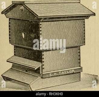 . British bee journal &AMP ; conseiller les apiculteurs. Les abeilles. British Bee Journal et conseiller technique des apiculteurs, le 22 octobre 1908.] 19e édition. 69e mille. Les apiculteurs britanniques' GUIDE D'ADRESSES. Par T. W. Cowan, F.L.S., &amp;c. Plus de 150 illustrations, dont des blocs de demi-ton à partir de Photos. Couvre de papier, est. 6 d. ; net 24d'affranchissement. Couvre l'art, 2Â". 6 d. ; 3d-net. Paiement sur commande. BEE JOURNAL &AMP ; RECORD OFFICE, 8, Henrietta Street, Covent Garden, W.C. British Bee Journal et conseiller technique des apiculteurs. Créé en 1873. Un journal hebdomadaire consacrée aux intérêts de temps -Bee-keepex*s* W édité par T. Banque D'Images