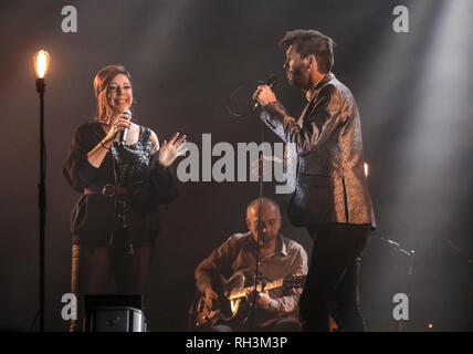 PARIS, FRANCE, HUGH COLTMAN EN CONCERT AU THÉÂTRE LE TRIANON Banque D'Images