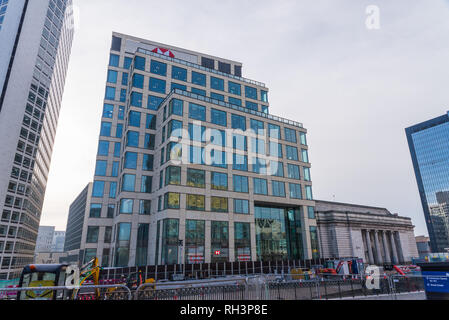 Le nouveau siège social de HSBC dans Broad Street, Birmingham Banque D'Images