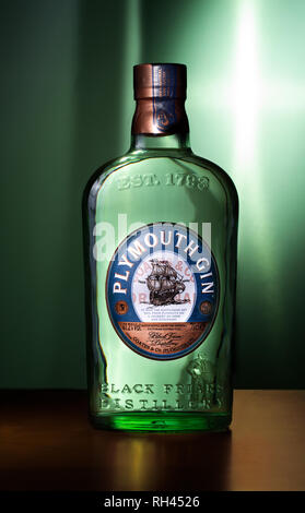 Plymouth Gin Black Friars Distillery Banque D'Images