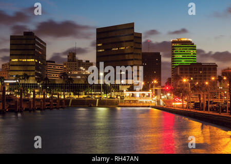 Architecture de Corpus Christi. Corpus Christi, Texas, États-Unis. Banque D'Images