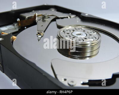 Ouvrez le disque dur Disque dur pour les ordinateurs de bureau et portables Banque D'Images