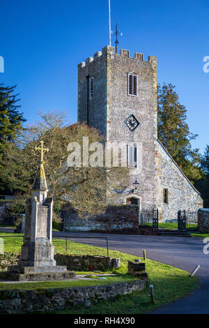 East-hampshire Buriton Banque D'Images