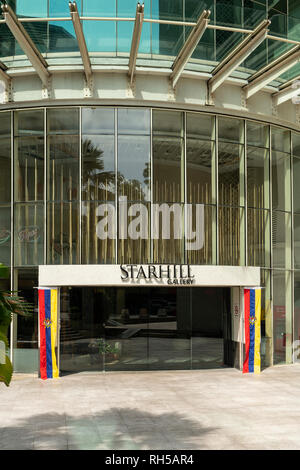 Une vue de la Starhill Gallery entrée siège à Kuala Lumpur, Malaisie Banque D'Images